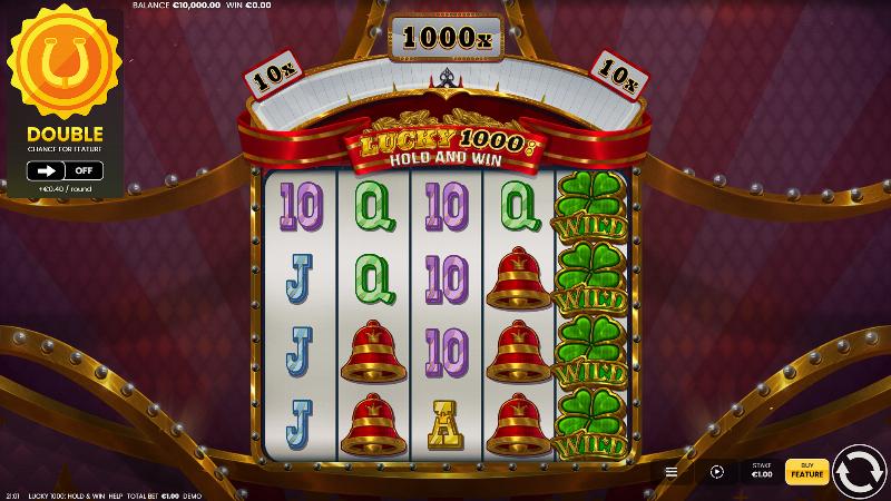 Lucky 1000 Hold & Win slot game artwork