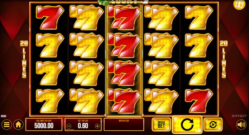 Lucky 77 slot game artwork