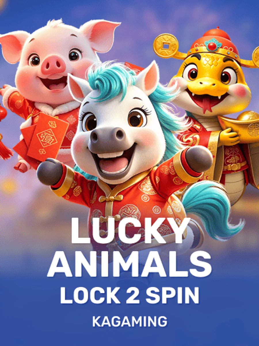 Lucky Animals Lock 2 Spin slot game artwork