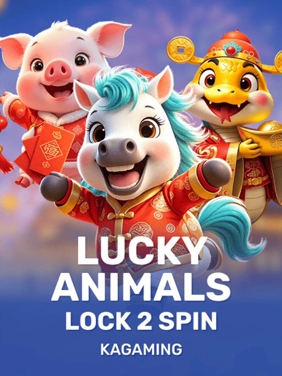 Lucky Animals Lock 2 Spin slot game artwork