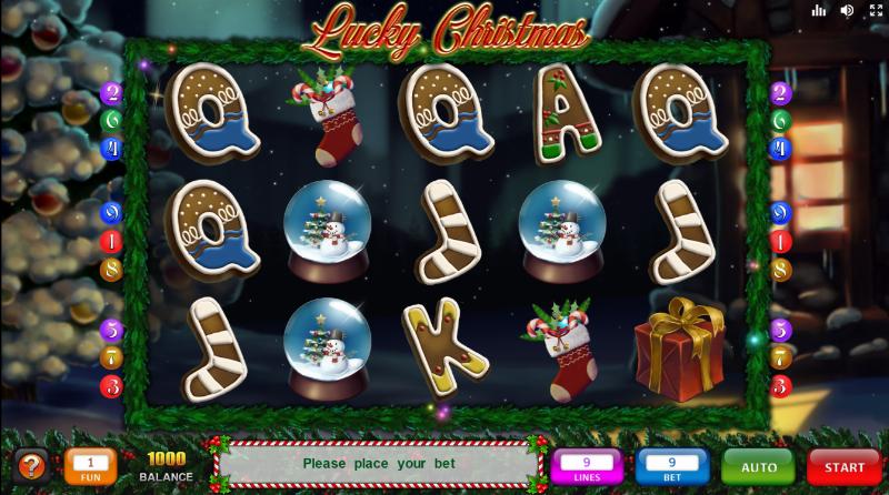 Lucky Christmas (Inbet Games) slot game artwork