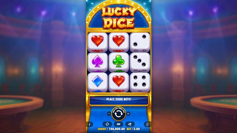 Lucky Dice slot game artwork