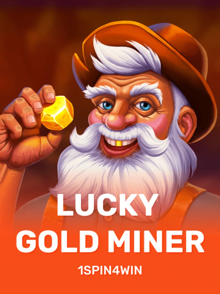 Lucky Gold Miner slot game artwork