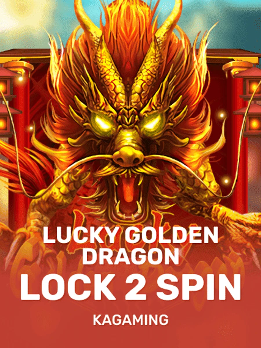 Lucky Golden Dragon Lock 2 Spin slot game artwork