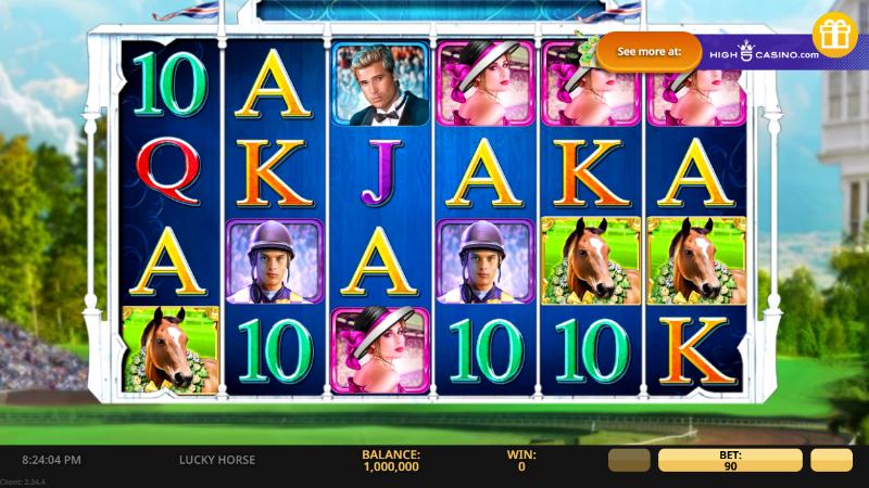 Lucky Horse slot game artwork