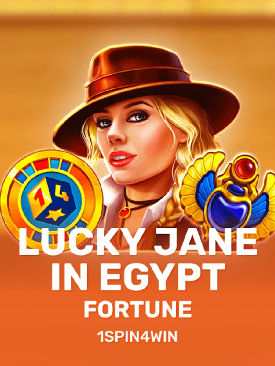Lucky Jane In Egypt Fortune slot game artwork