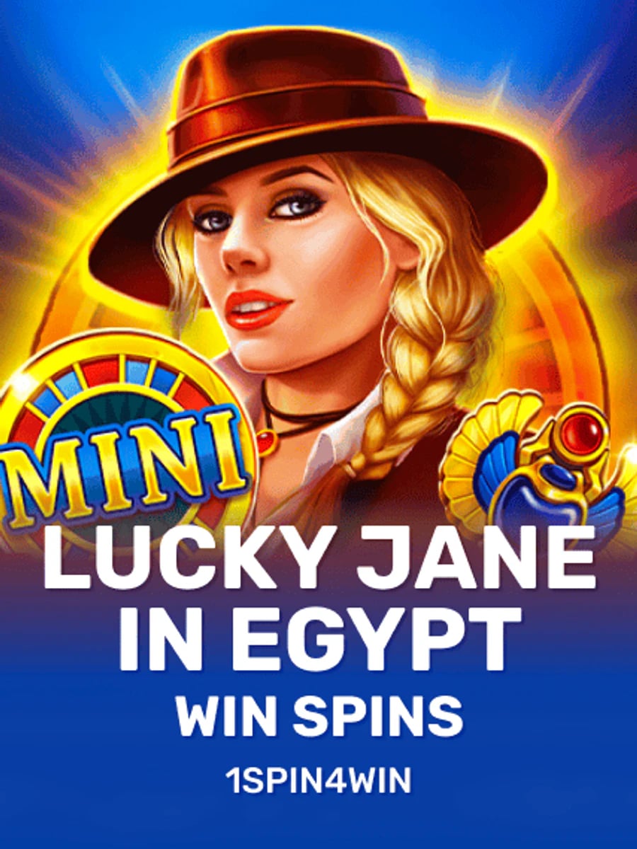 Lucky Jane in Egypt Win Spins slot game artwork