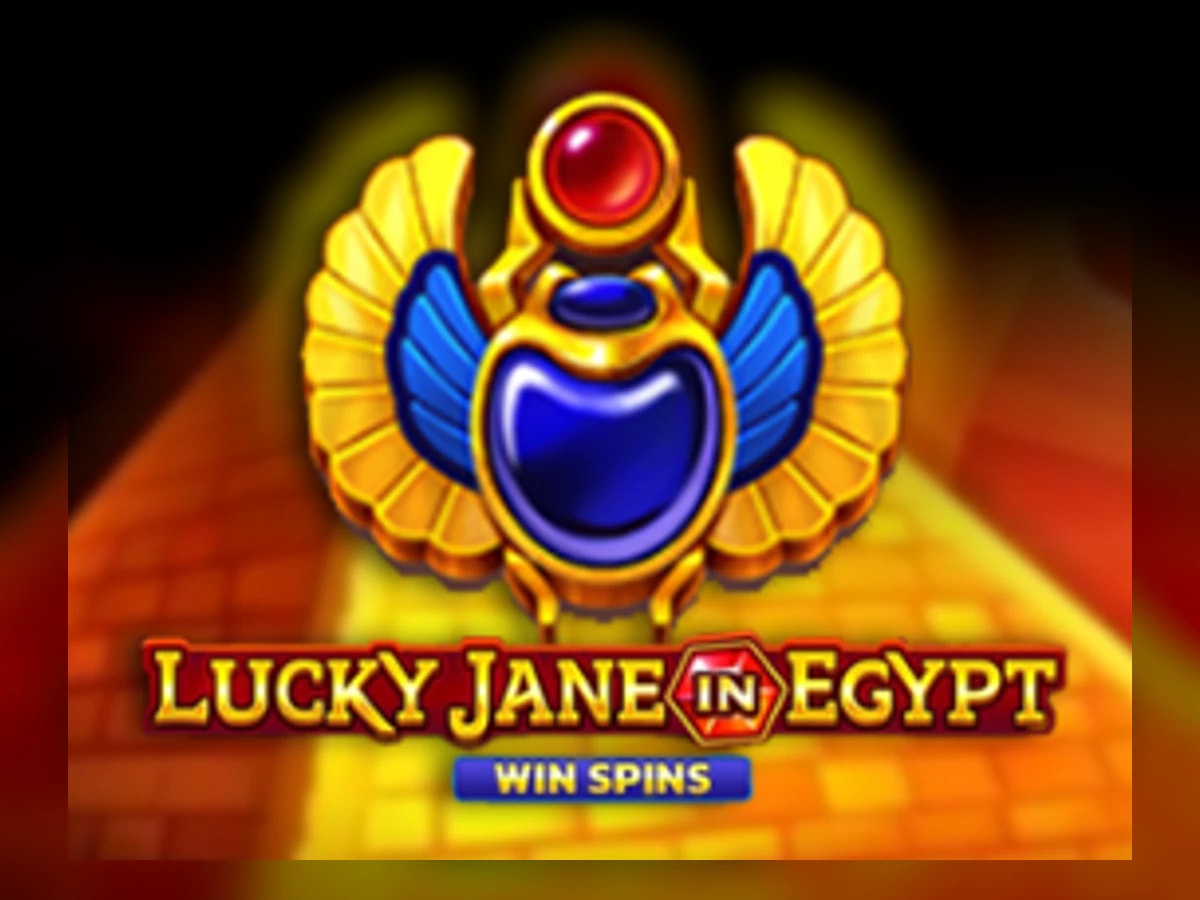 Lucky Jane in Egypt Win Spins slot game artwork
