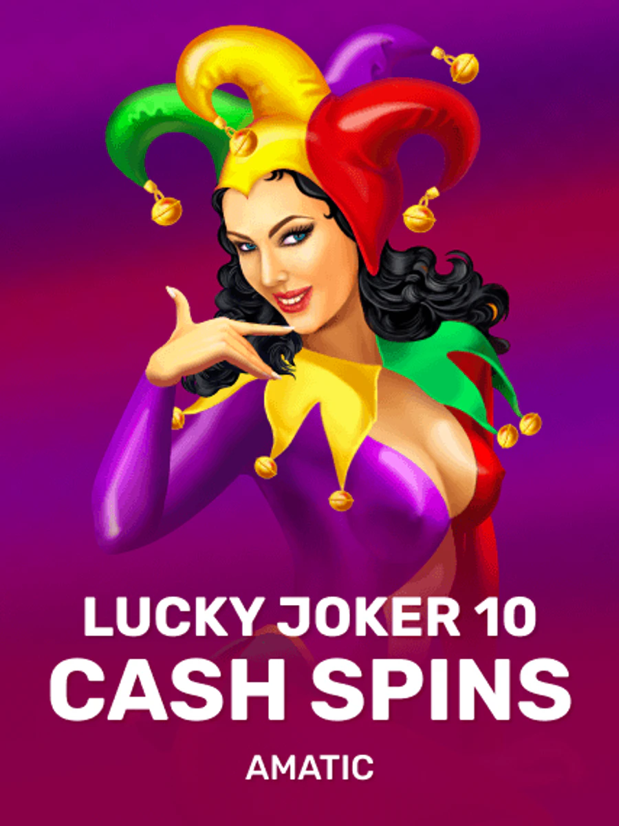 Lucky Joker 10 Cashspins slot game artwork