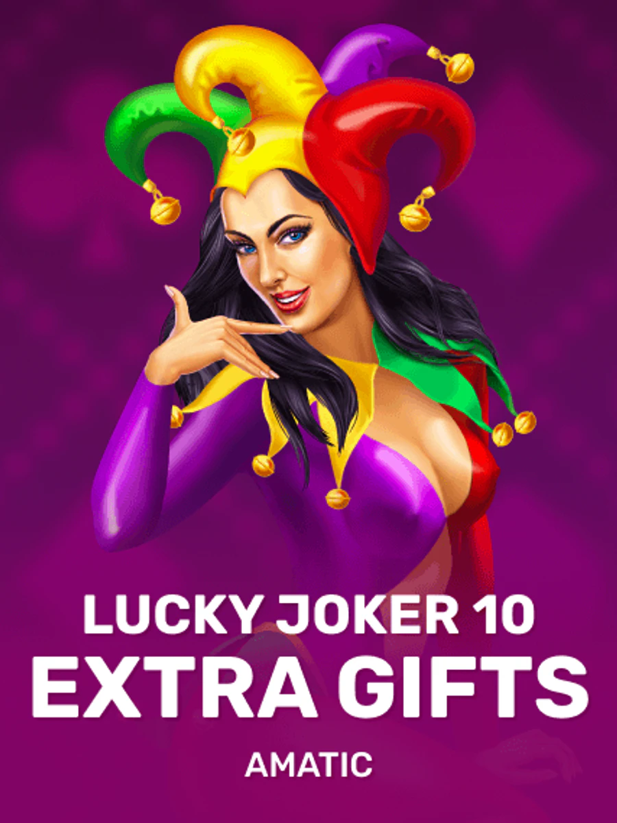 Lucky Joker 10 Extra Gifts slot game artwork
