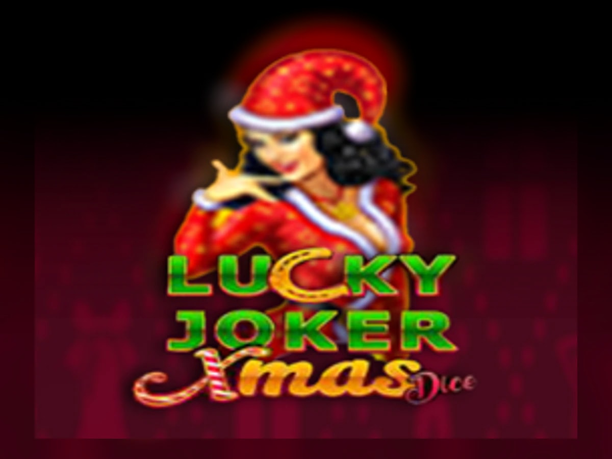 Lucky Joker Xmas Dice slot game artwork
