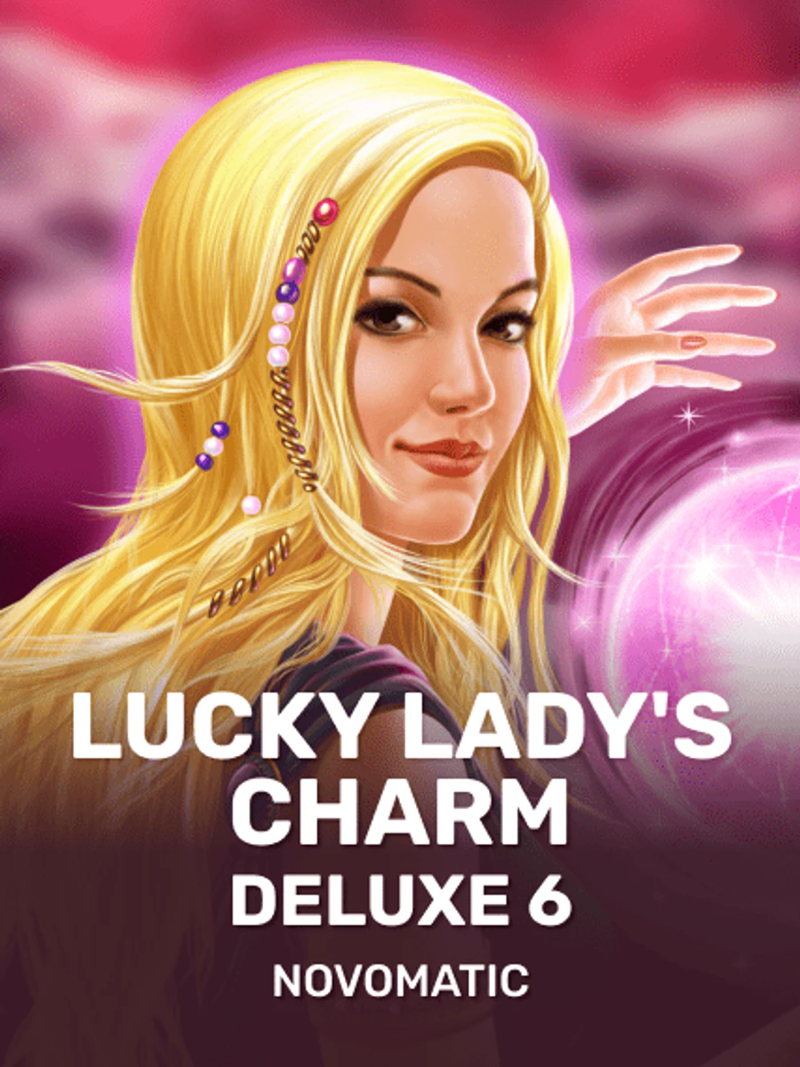 Lucky Lady's Charm deluxe 6 slot game artwork