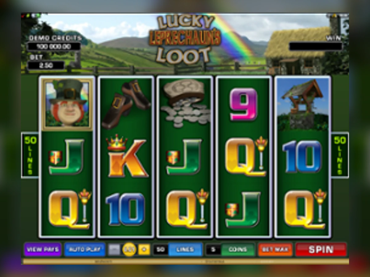 Lucky Leprechaun's Loot slot game artwork