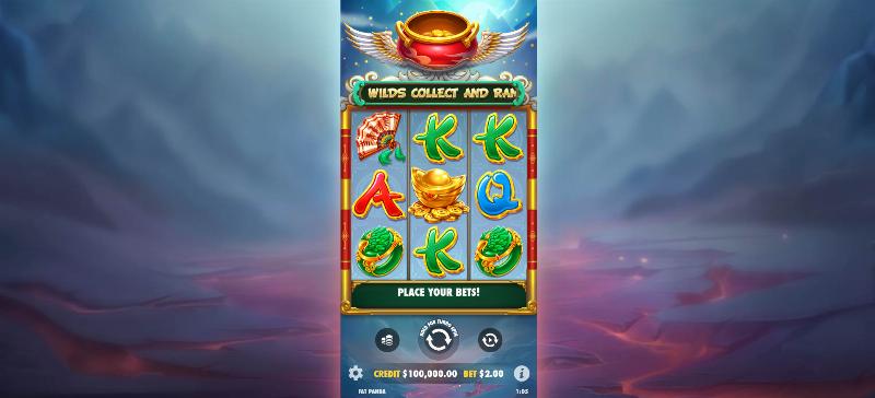 Lucky Phoenix slot game artwork