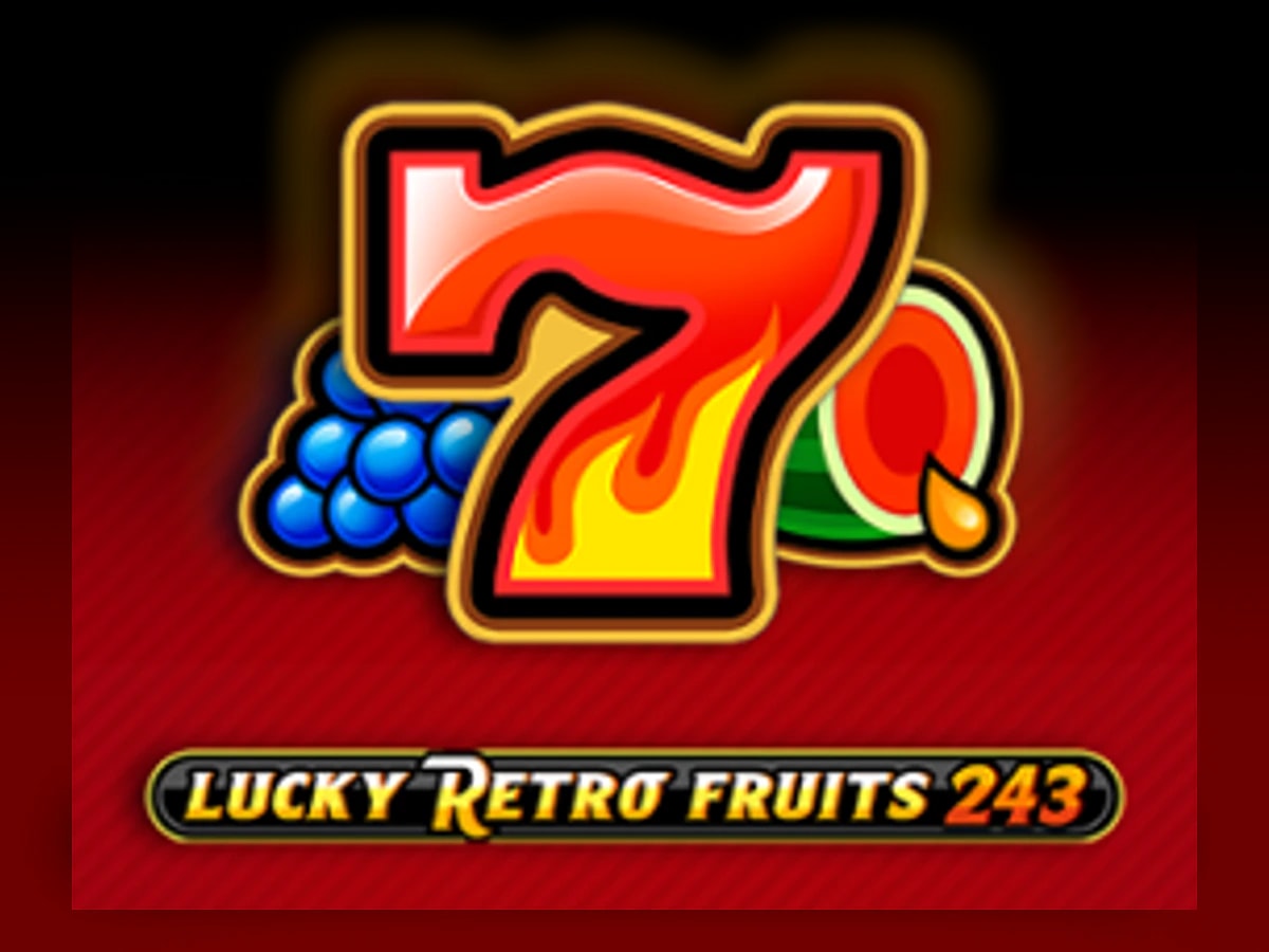 Lucky Retro Fruits 243 slot game artwork