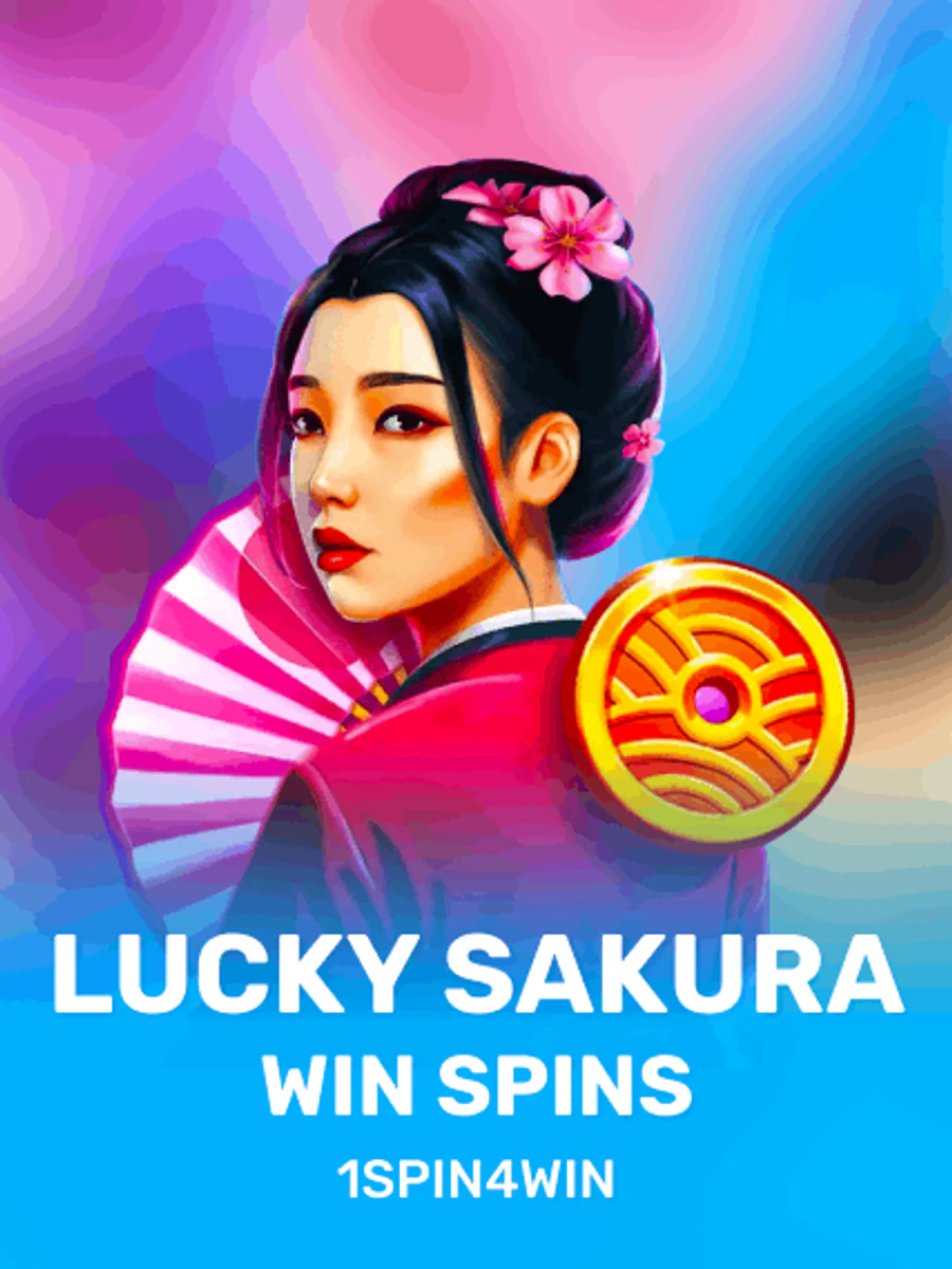 Lucky Sakura Win Spins slot game artwork