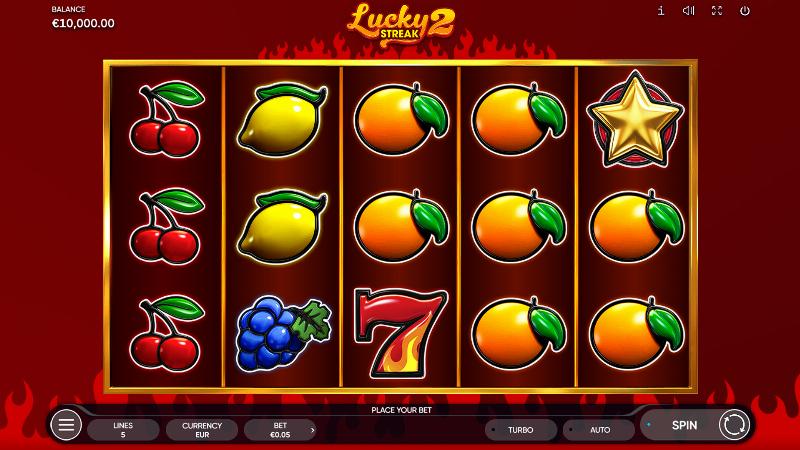 Lucky Streak 2 slot game artwork