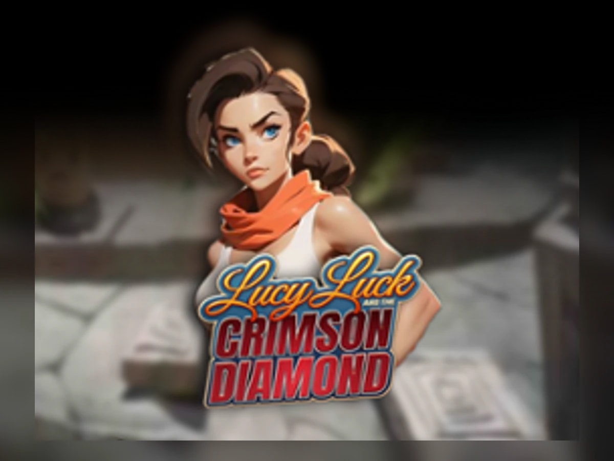 Lucy Luck and the Crimson Diamonds slot game artwork