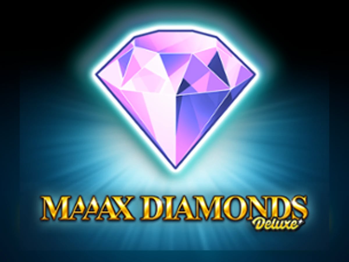 Maaax Diamonds Deluxe slot game artwork