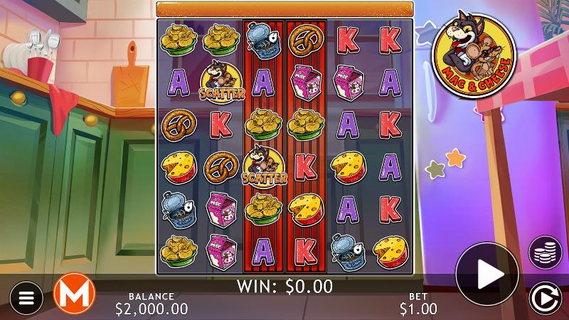 Mac And Cheese slot game artwork