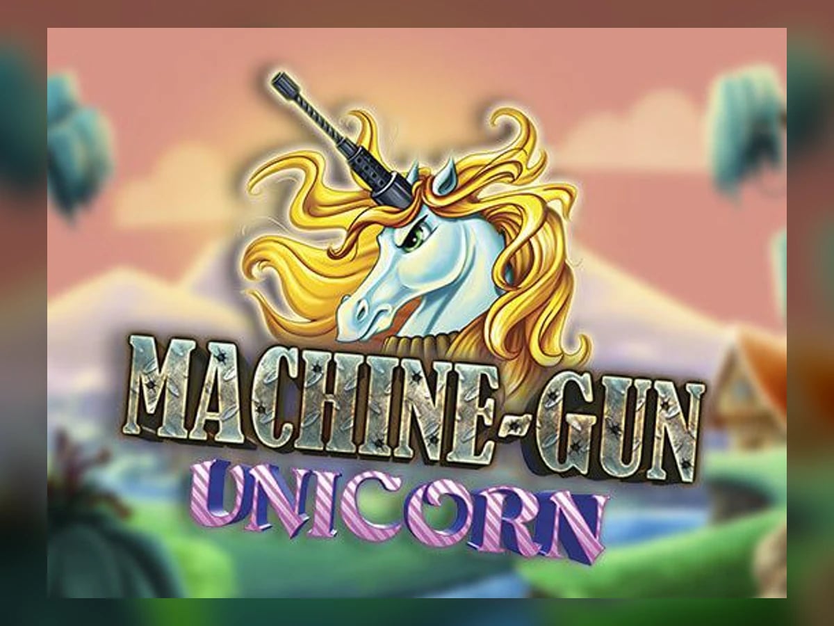 Machine-Gun Unicorn slot game artwork