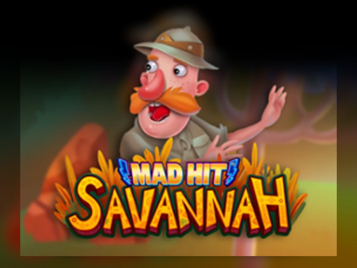 Mad Hit Savannah slot game artwork