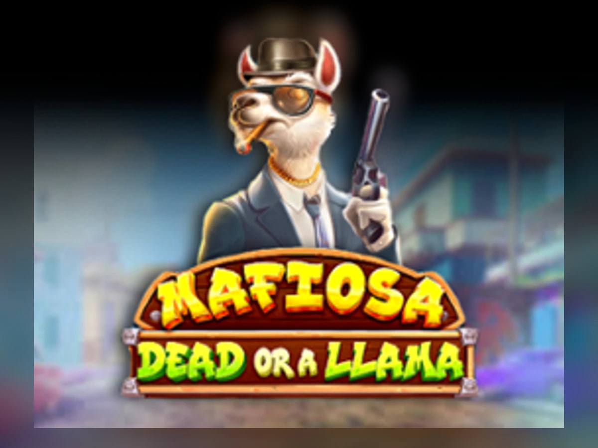 Mafiosa Dead or a Llama slot game artwork