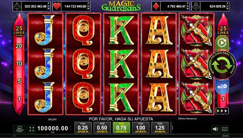 Magic Guardians slot game artwork