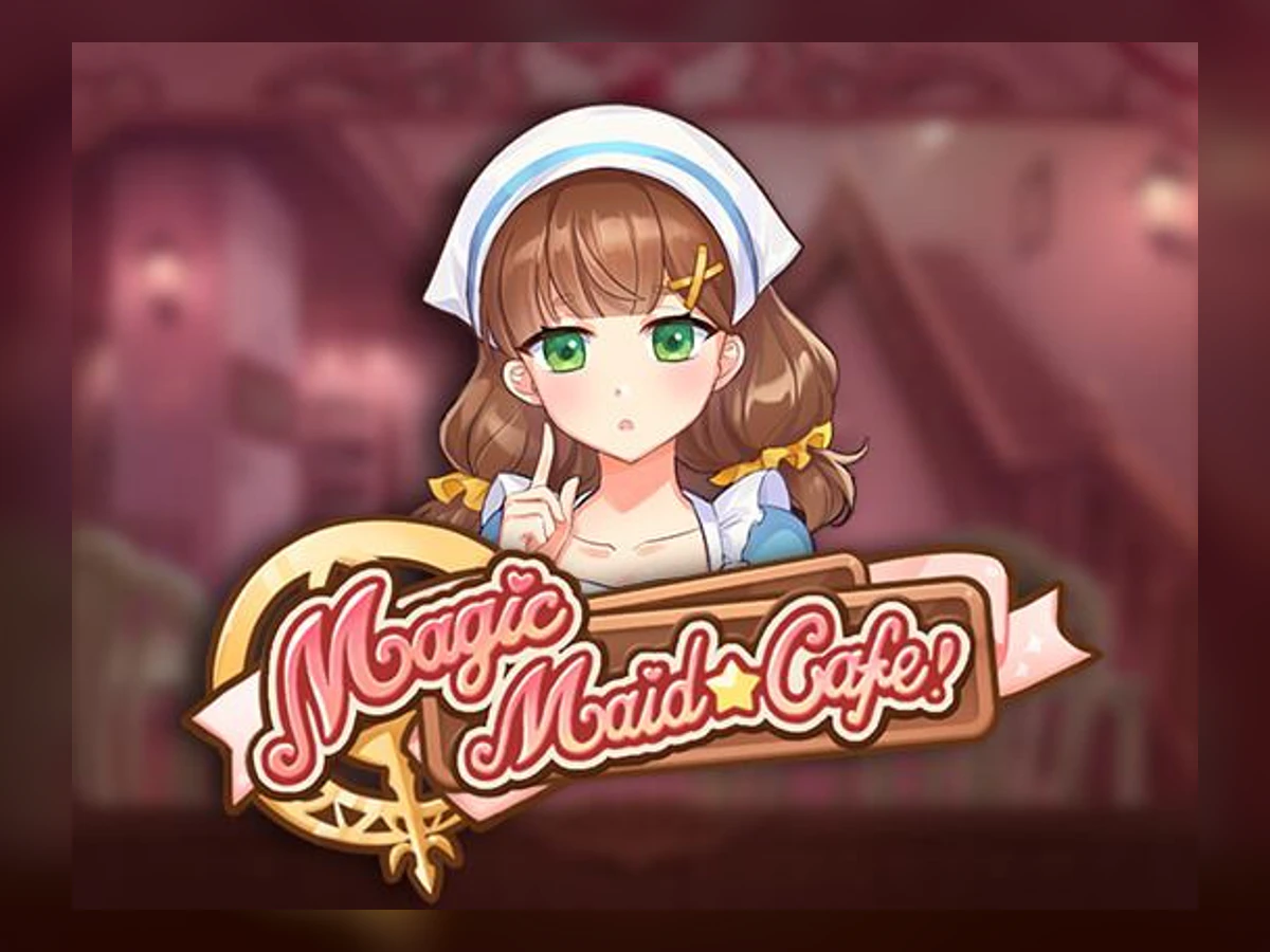 Magic Maid Cafe slot game artwork