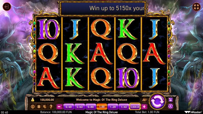 Magic Of The Ring Deluxe slot game artwork