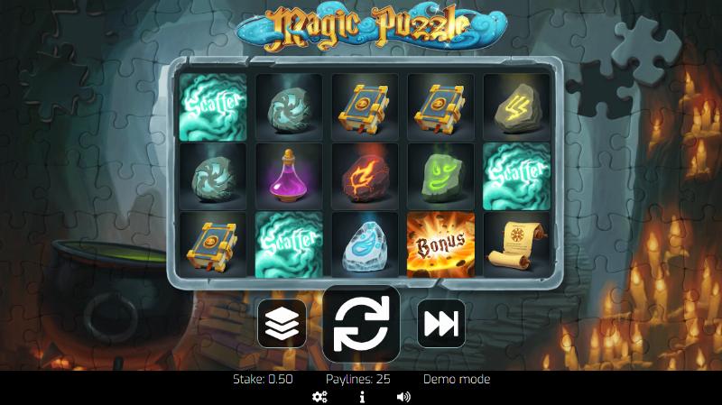 Magic Puzzle slot game artwork