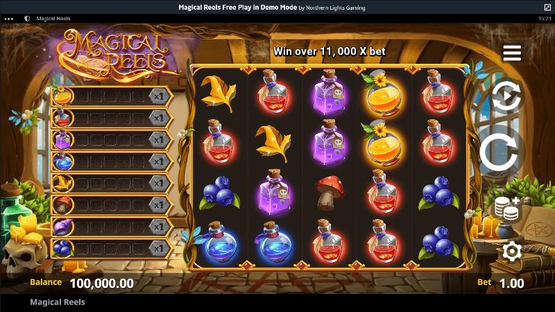 Magical Reels slot game artwork
