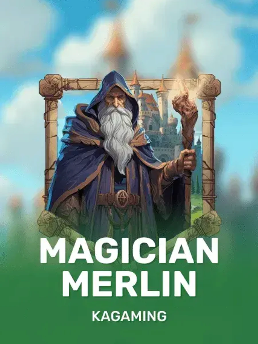 Magician Merlin slot game artwork