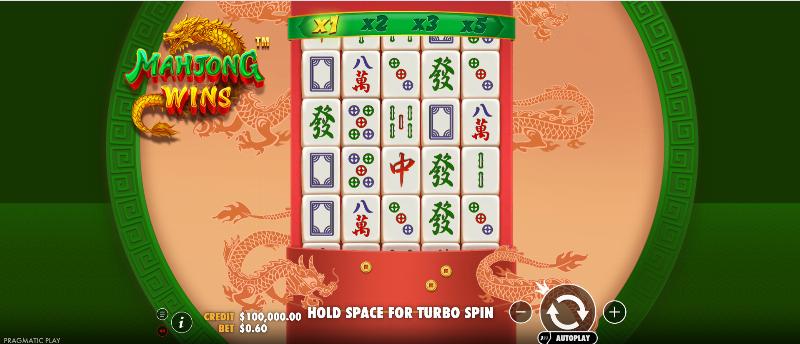 Mahjong Wins slot game artwork