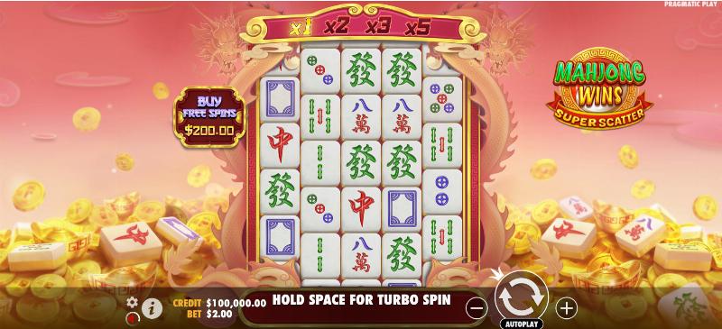 Mahjong Wins Super Scatter slot game artwork