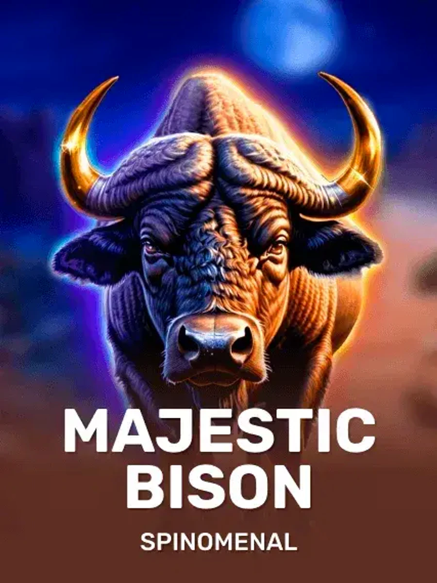 Majestic Bison slot game artwork