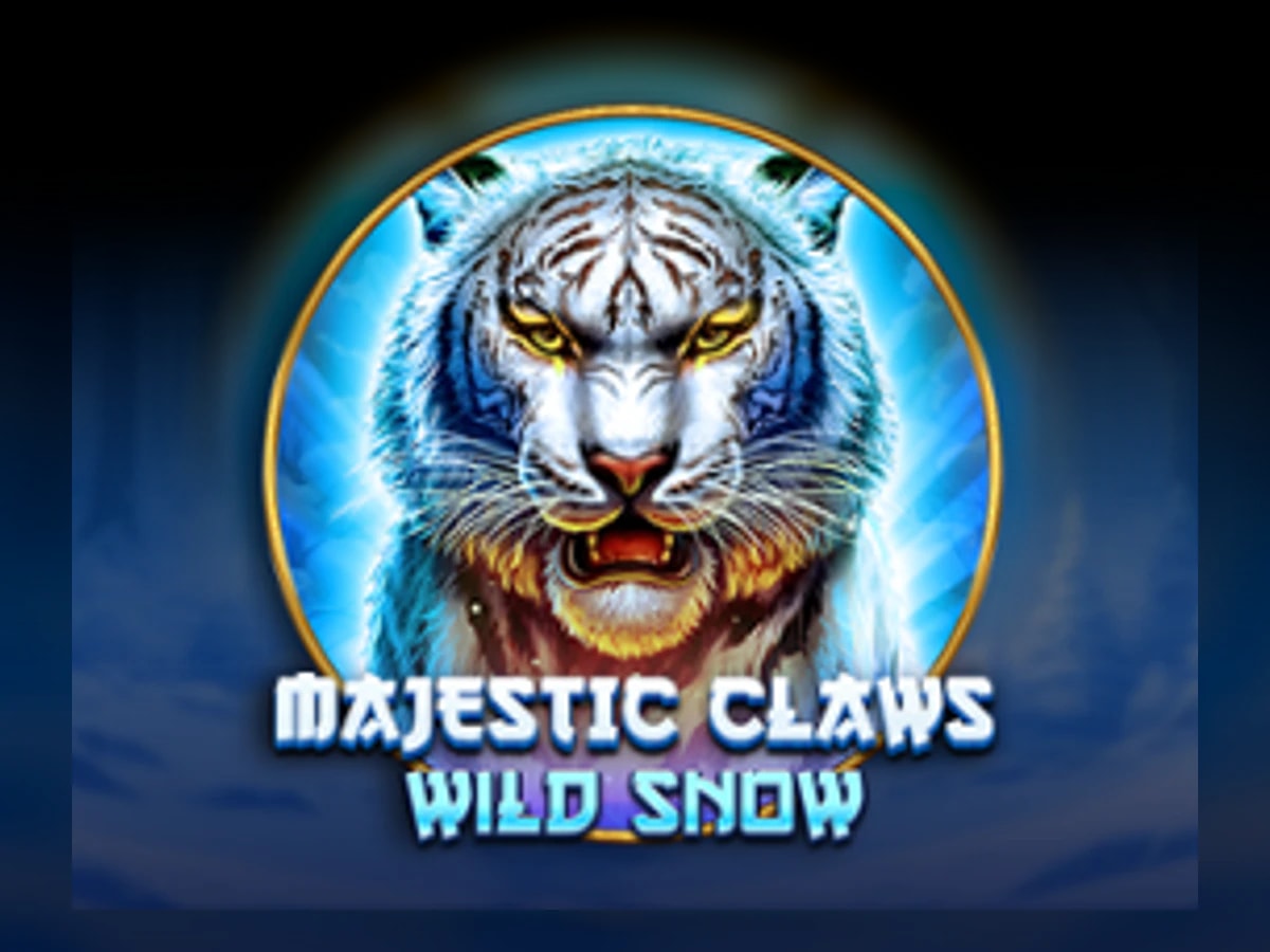 Majestic Claws - Wild Snow slot game artwork