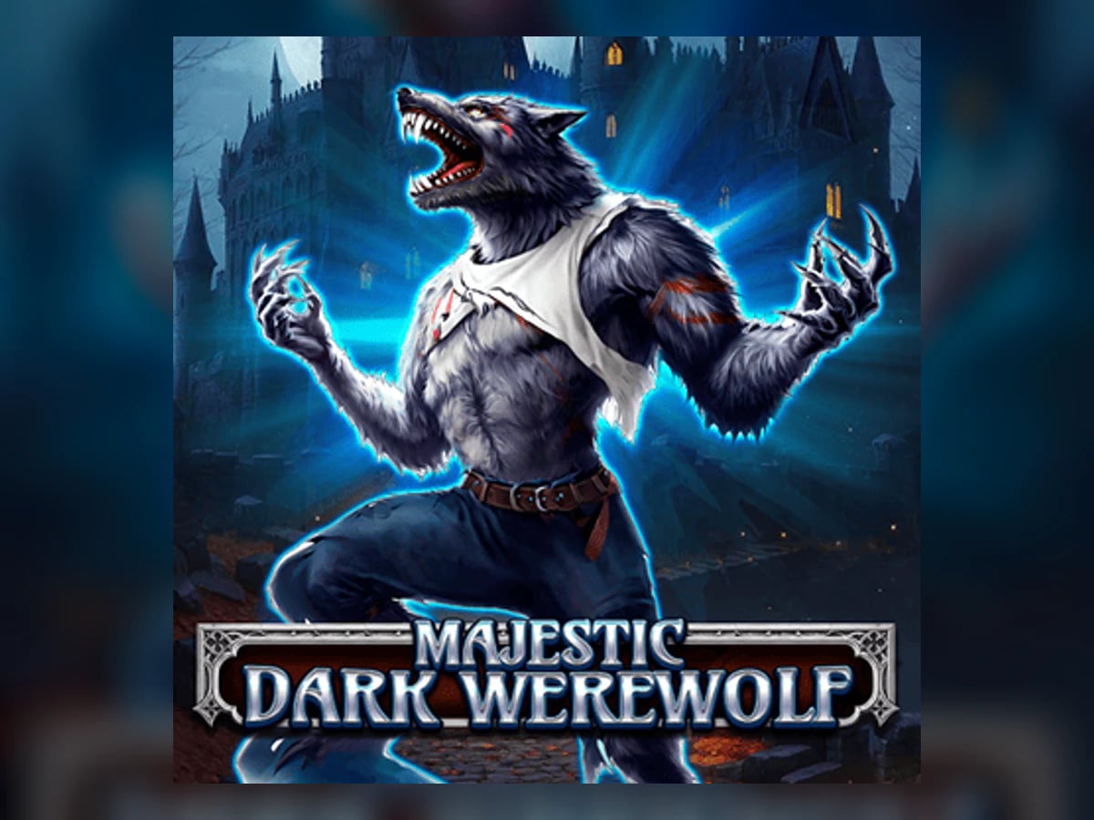Majestic Dark Werewolf slot game artwork