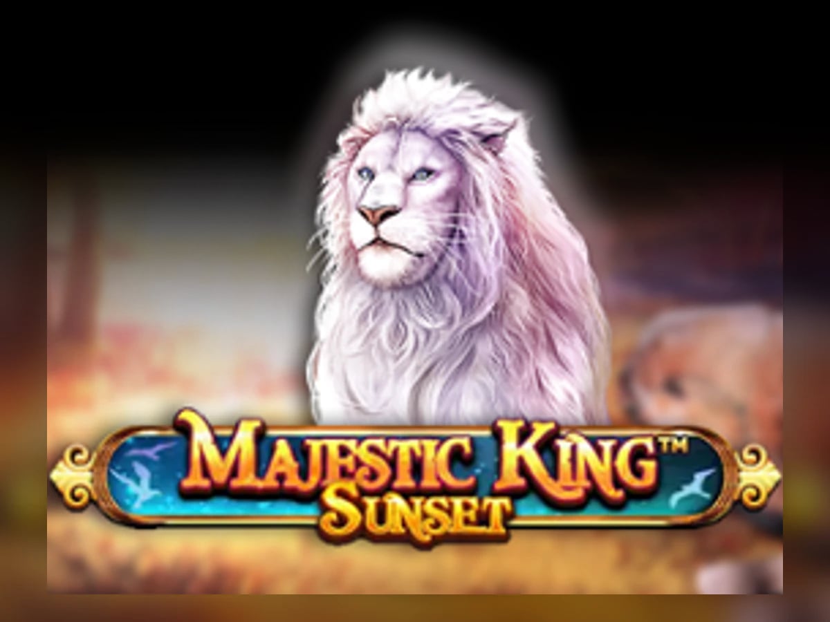 Majestic King - Sunset slot game artwork