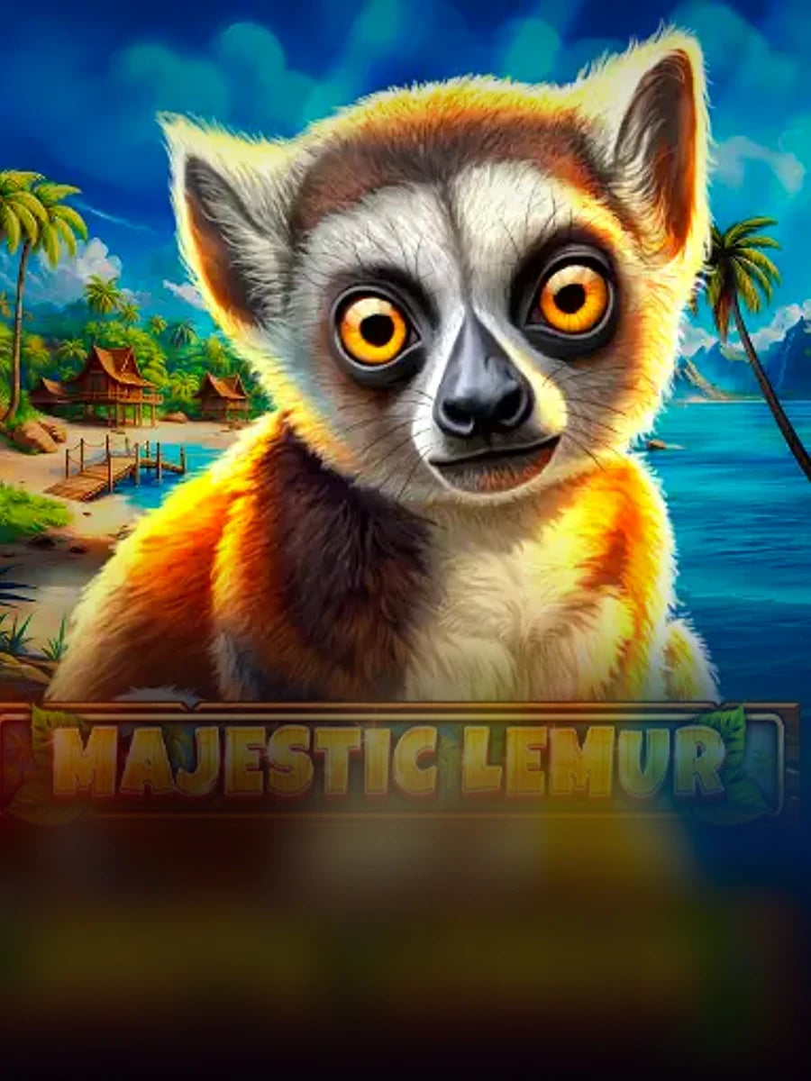 Majestic Lemur slot game artwork