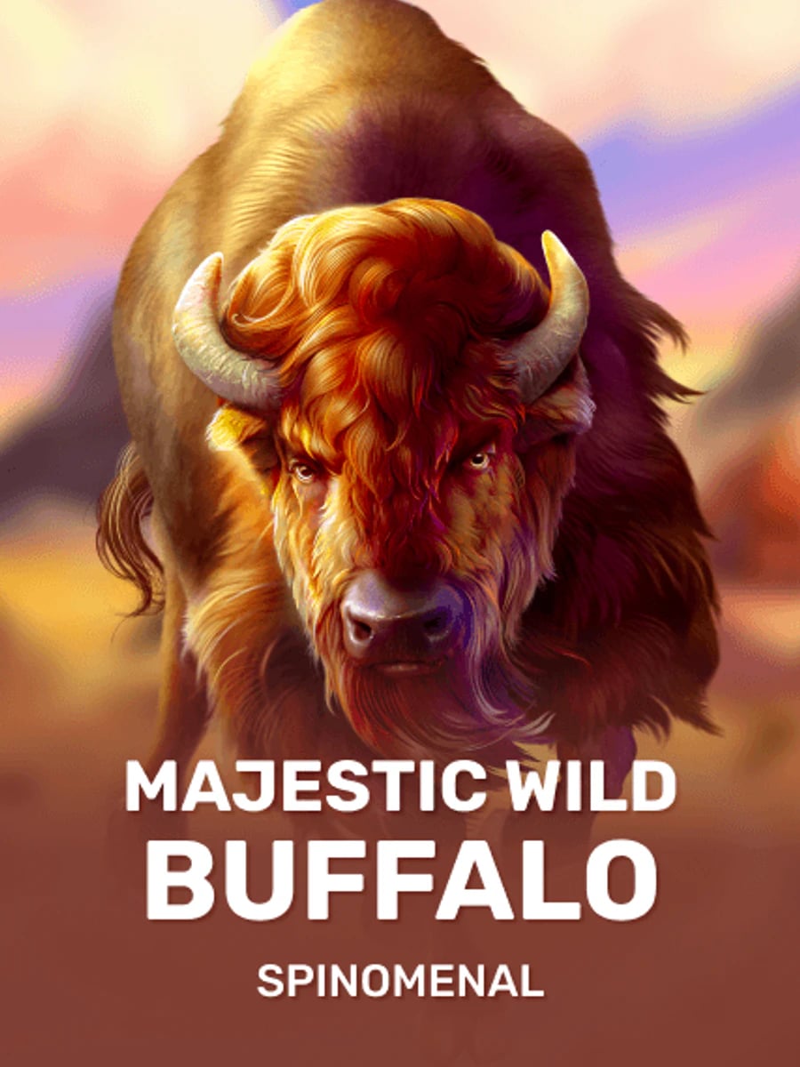 Majestic Wild Buffalo slot game artwork