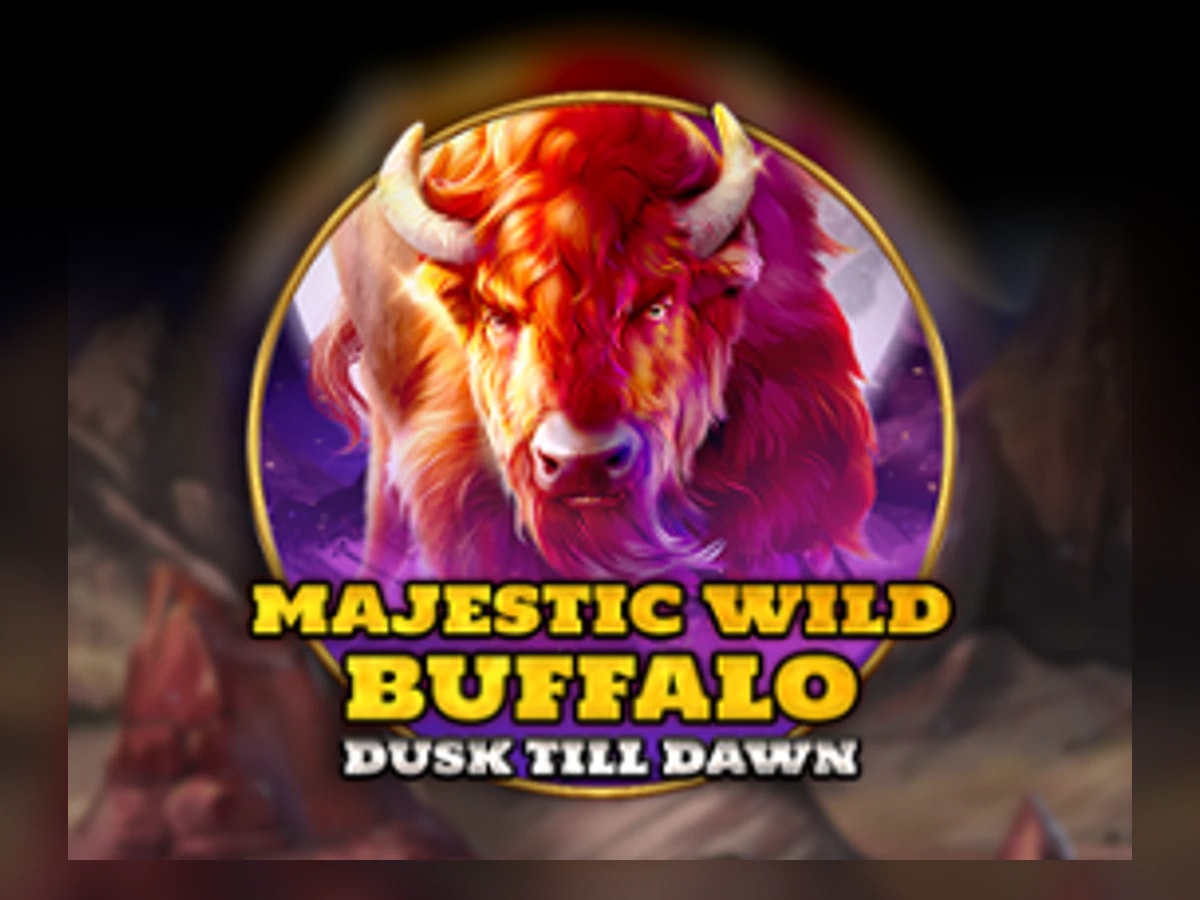 Majestic Wild Buffalo - Dusk Till Dawn slot game artwork