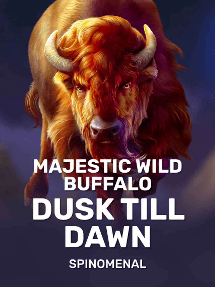 Majestic Wild Buffalo - Dusk Till Dawn slot game artwork