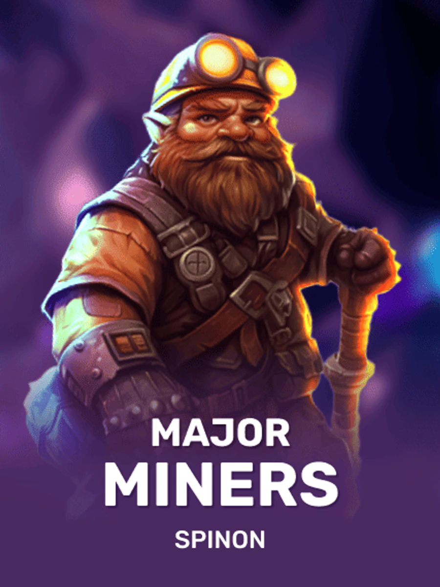 Major Miners slot game artwork