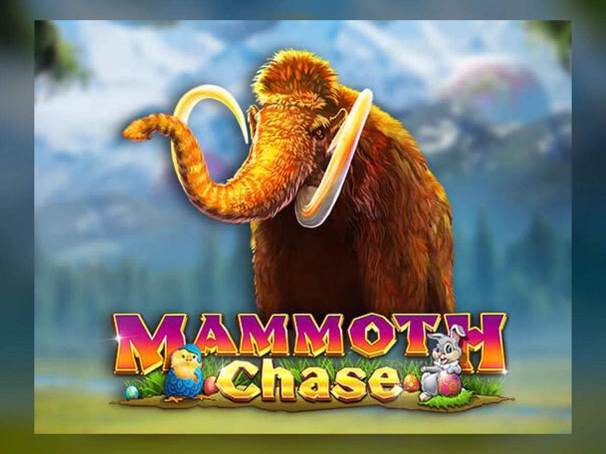 Mammoth Chase: Easter Edition slot game artwork