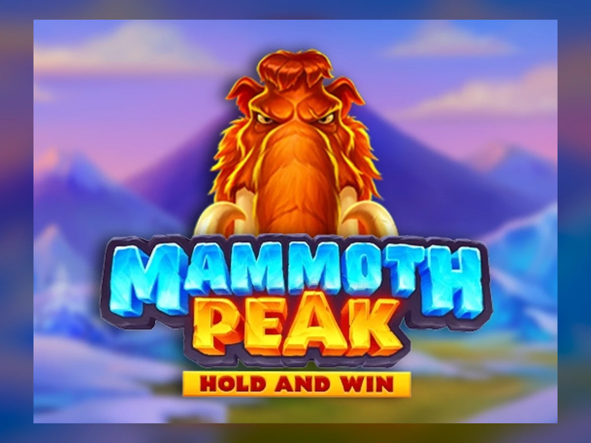 Mammoth Peak: Hold and Win slot game artwork