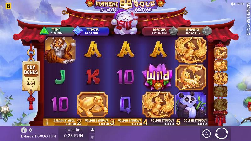Maneki 88 Gold slot game artwork