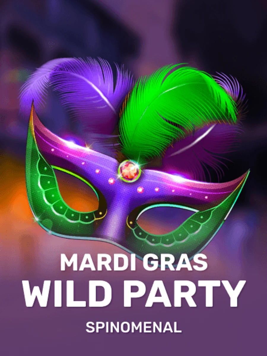 Mardi Gras Wild Party slot game artwork
