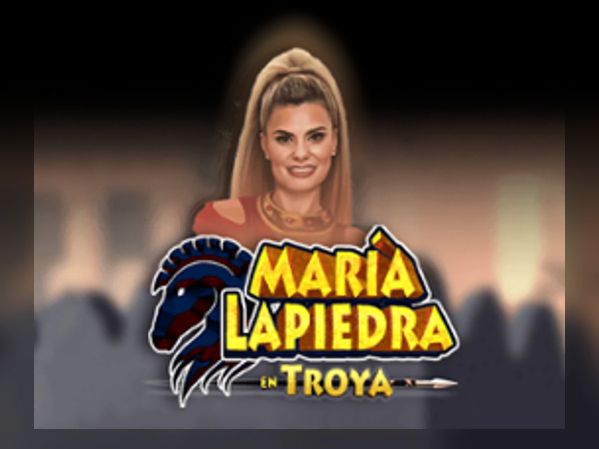 Maria Lapiedra En Troya slot game artwork