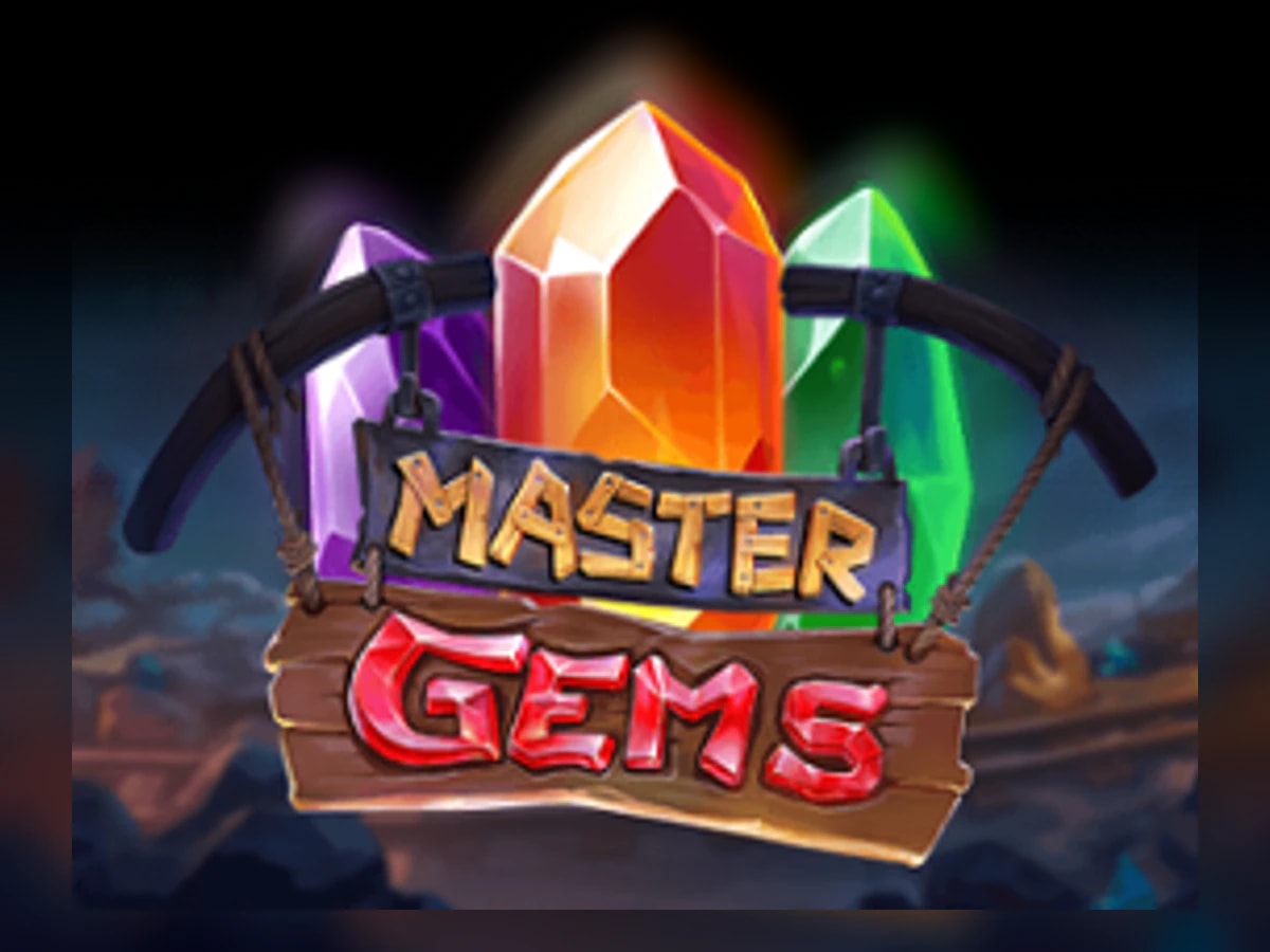 Master Gems slot game artwork